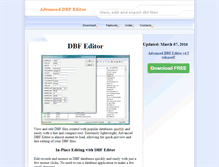 Tablet Screenshot of dbf-edit.com